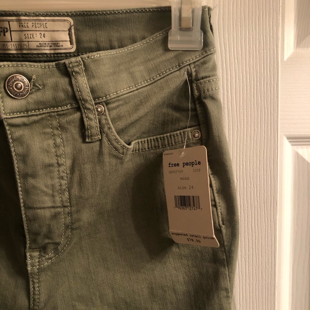 Free People Distressed Denim